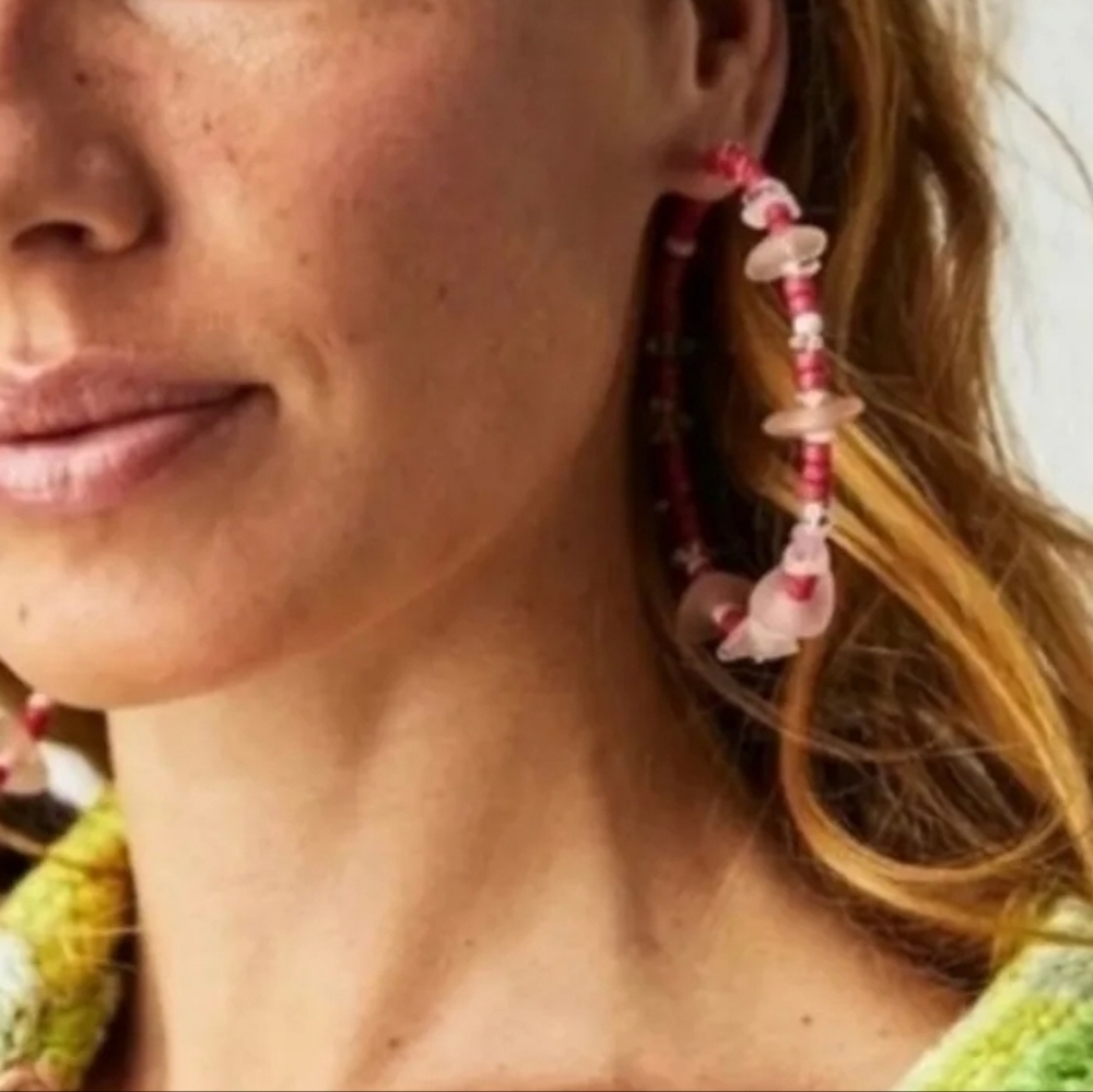Free People Karma Hoop Earrings